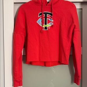 Pink MN Twins Hoodie with Logo New Era